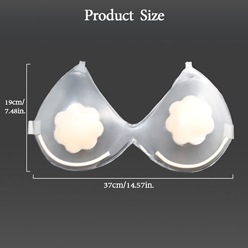 Plus Size Adhesive Strapless Bra