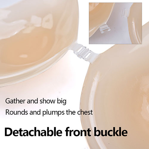 Plus Size Silicone Push-Up Bra