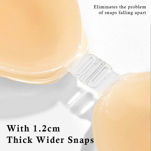 Adhesive Strapless Thick Silicone Bra