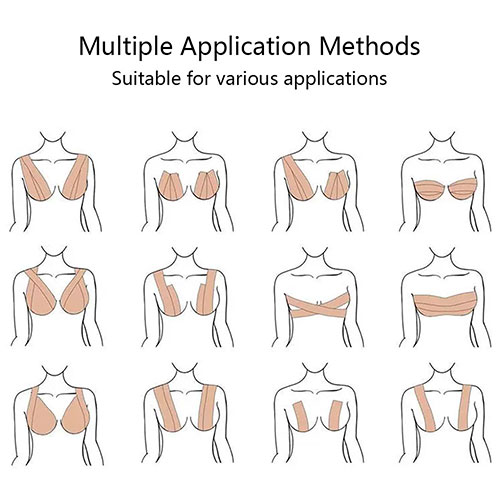 Reusable Breast Body Tape