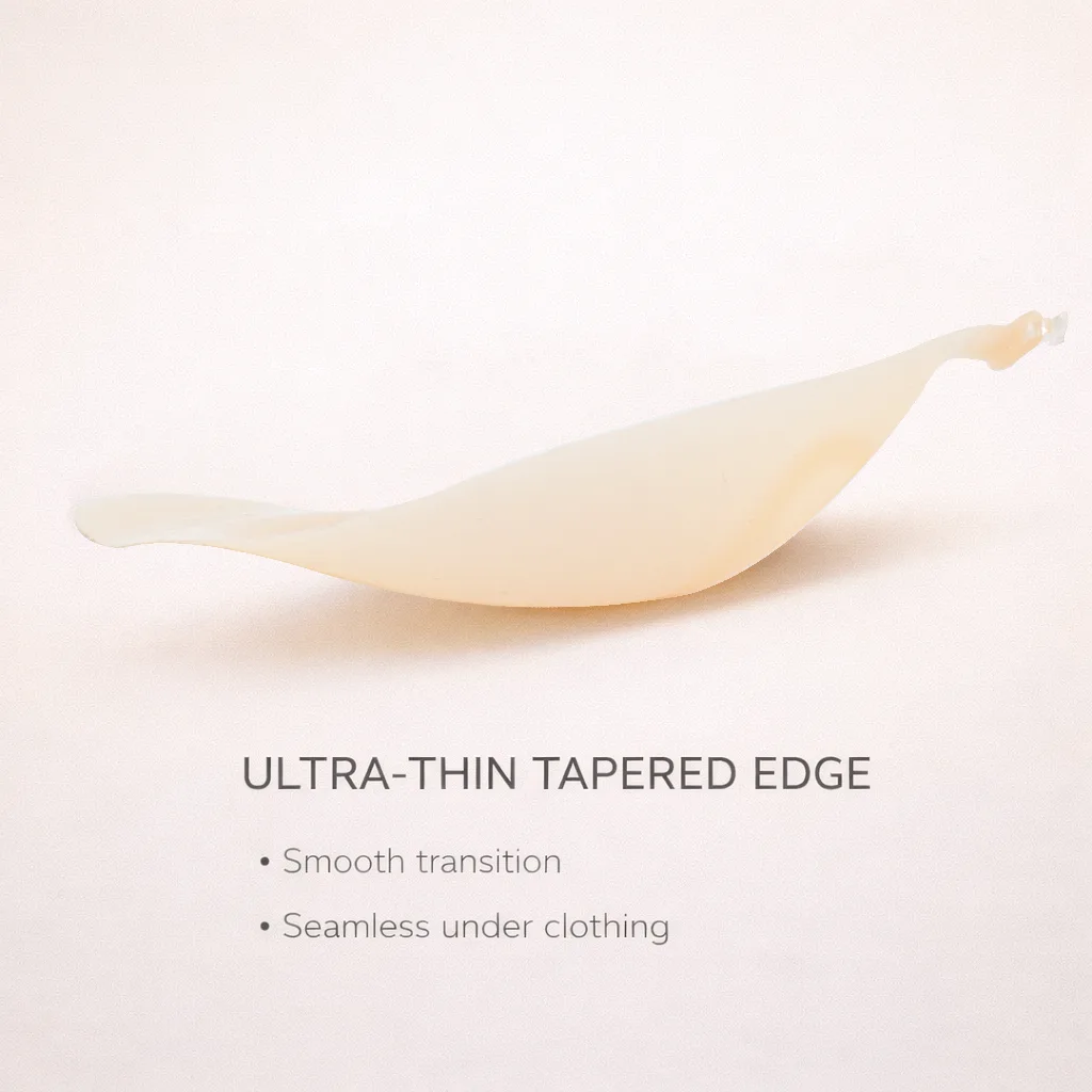 Adhesive Invisible Gathering Bra