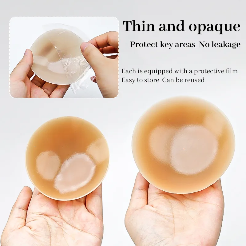 Non-Adhesive Silicone Nipple Covers
