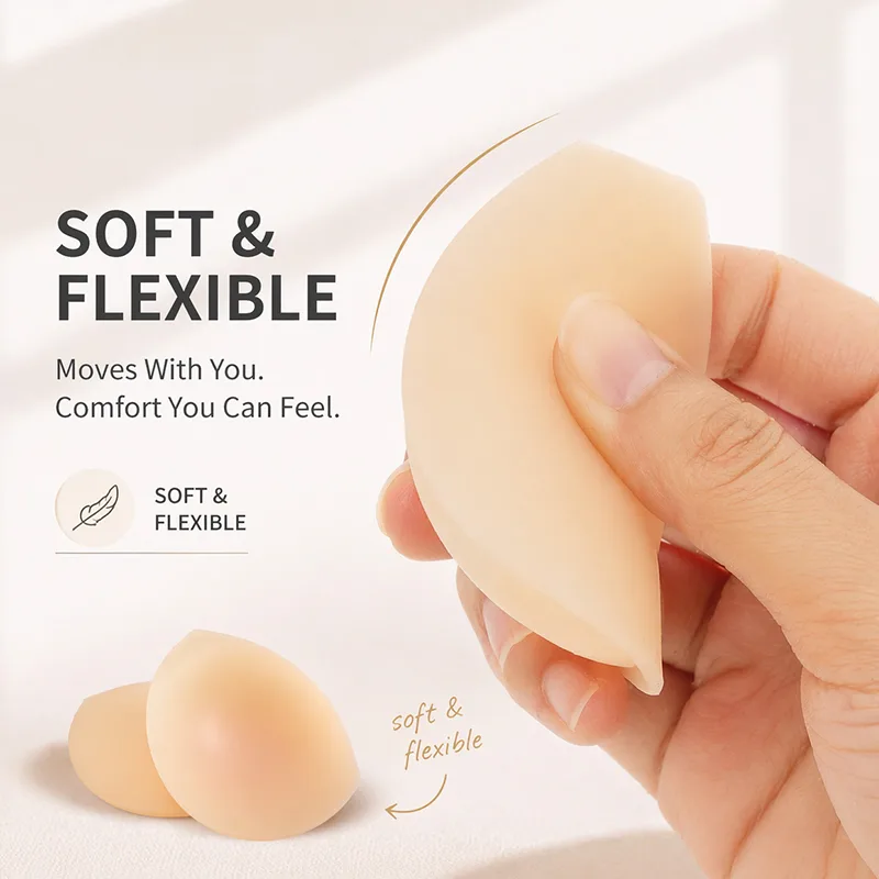 Semi-Circle Silicone Nipple Cover