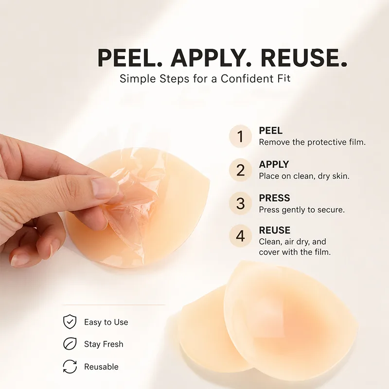 Semi-Circle Silicone Nipple Cover