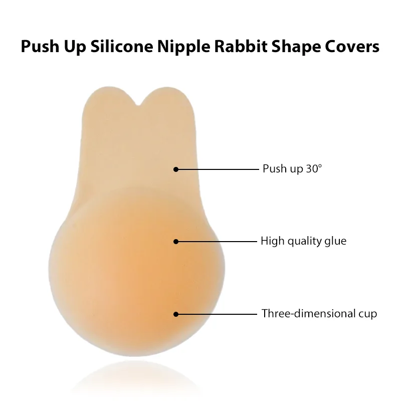 Rabbit Breast Lift Nipple Covers