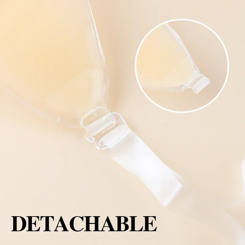 Adhesive Bra with Neck Strap