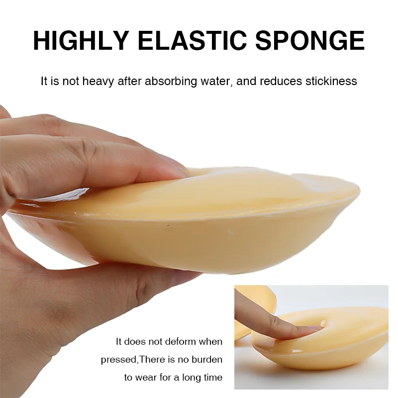 Double-Sided Sponge Bra Inserts
