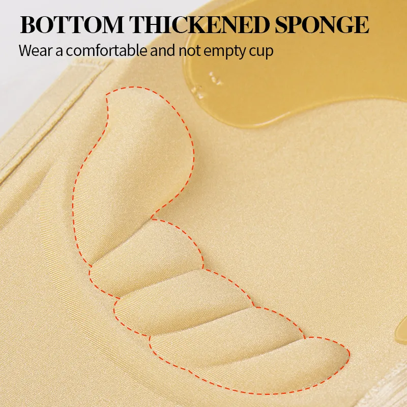 Sticky Bra with Front Buckle