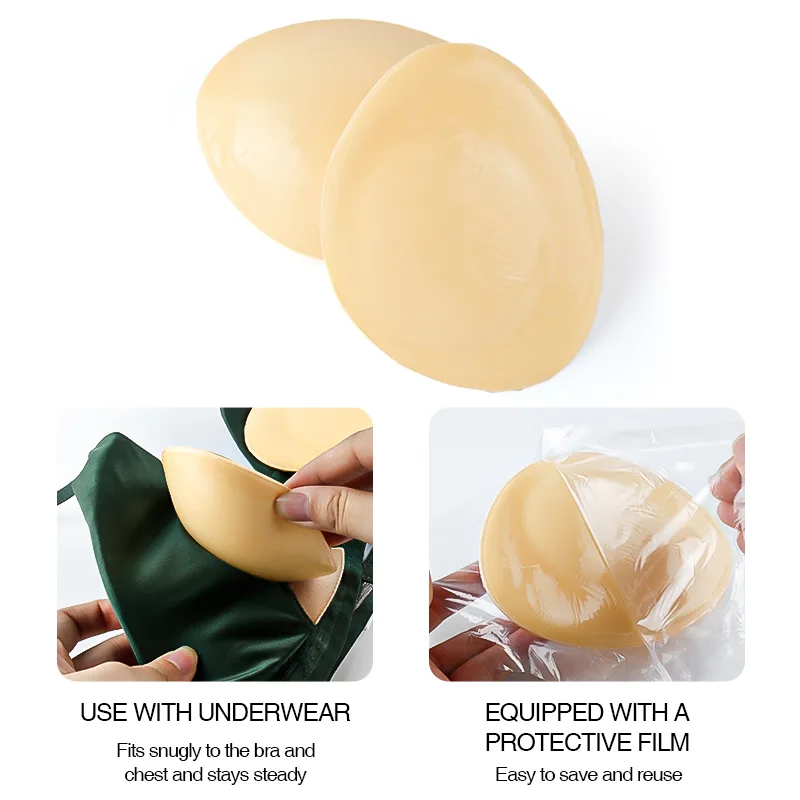 Double-Sided Sponge Bra Inserts