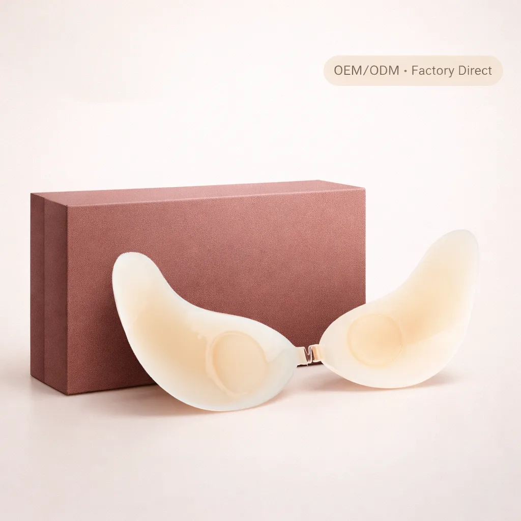 Adhesive Invisible Gathering Bra