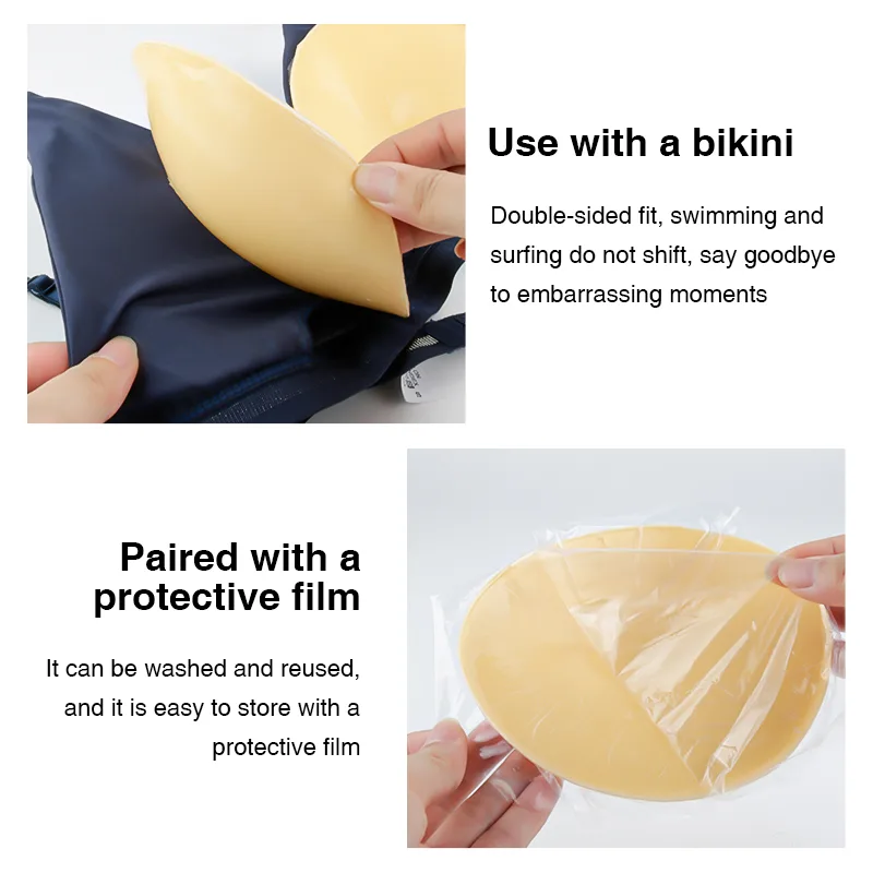Double-Sided Adhesive Bikini Inserts