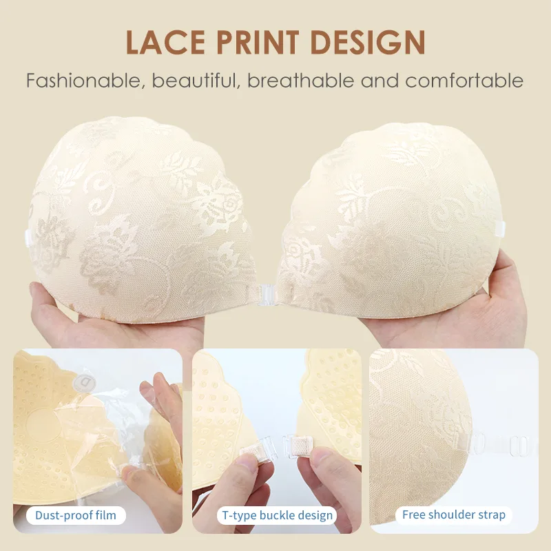 Reusable Lace Adhesive Bra