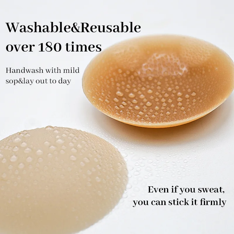 Non-Adhesive Silicone Nipple Covers