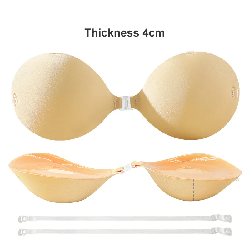 Self-Adhesive Push-Up Bra