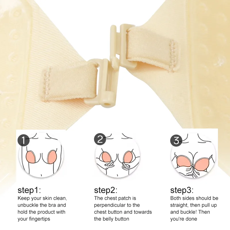 Adhesive Strapless Backless Bra
