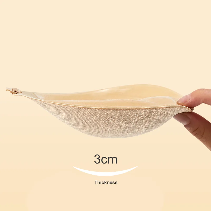 Seamless Stick-On Push-Up Bra