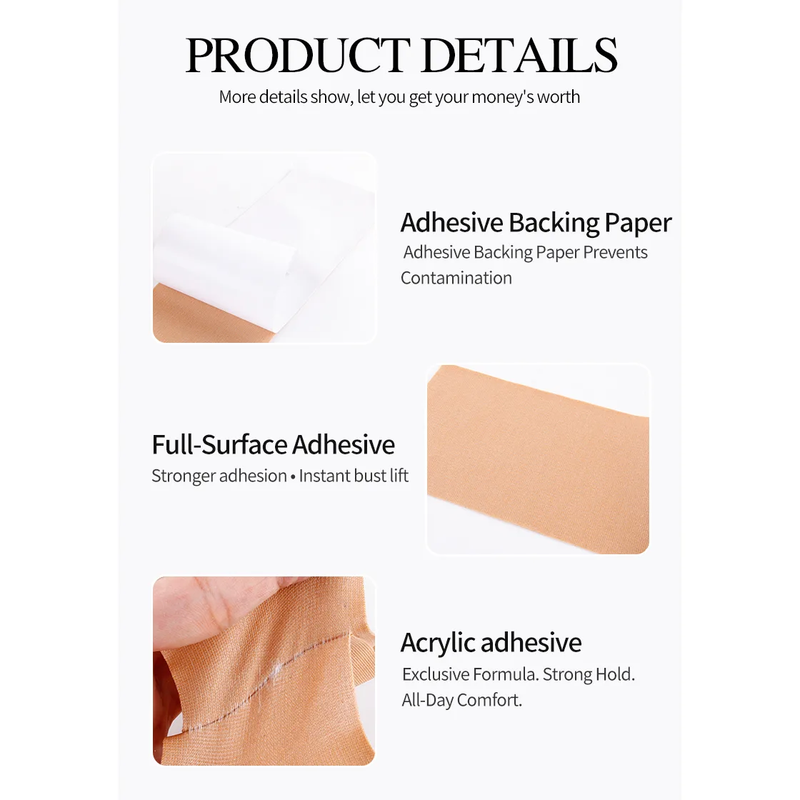 Plus Size Bra Lift Tape