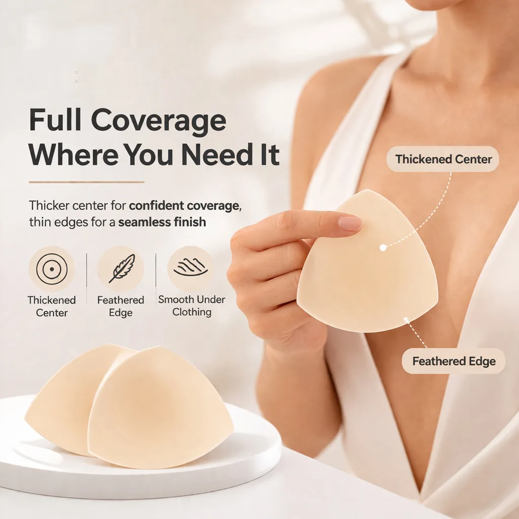 Ultra Thin Adhesive Silicone Nipple Pasties